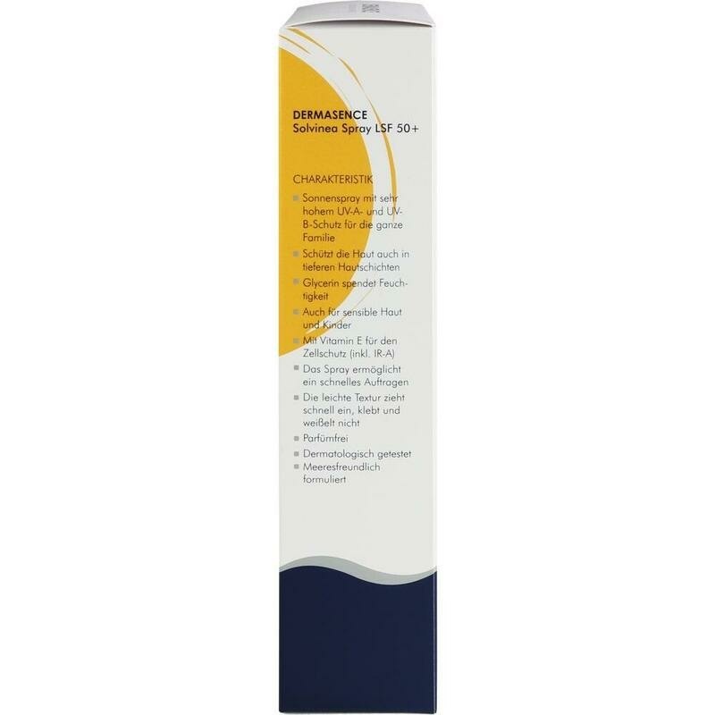 DERMASENCE Solvinea Spray LSF 50+