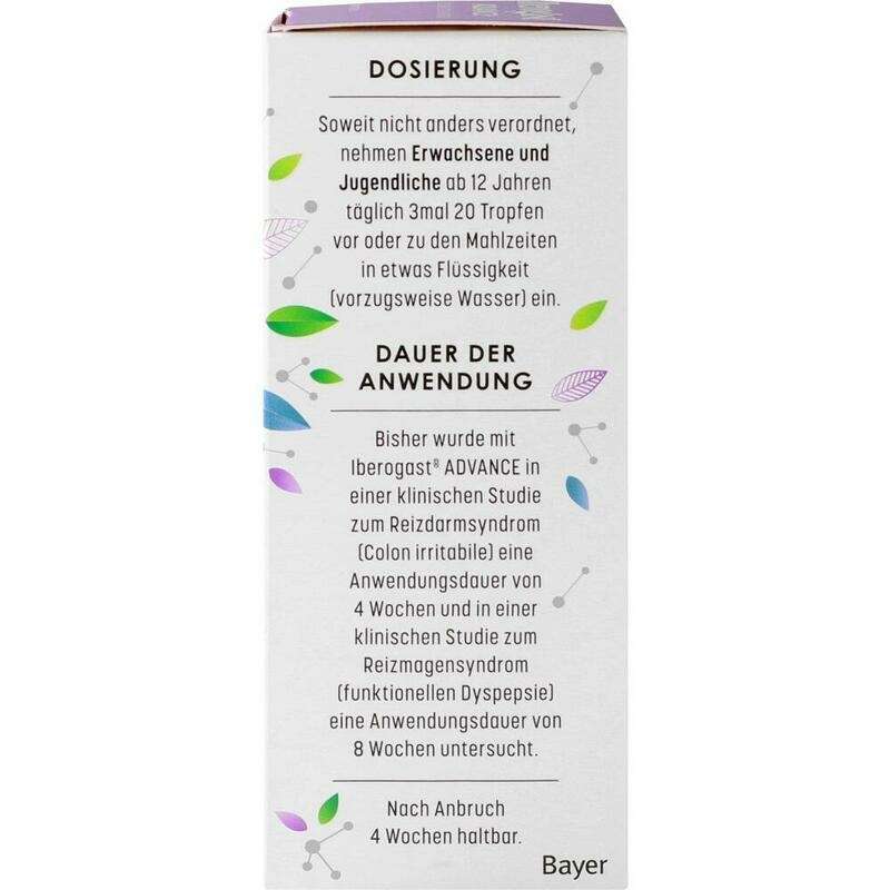 IBEROGAST ADVANCE Flüssigkeit zum Einnehmen