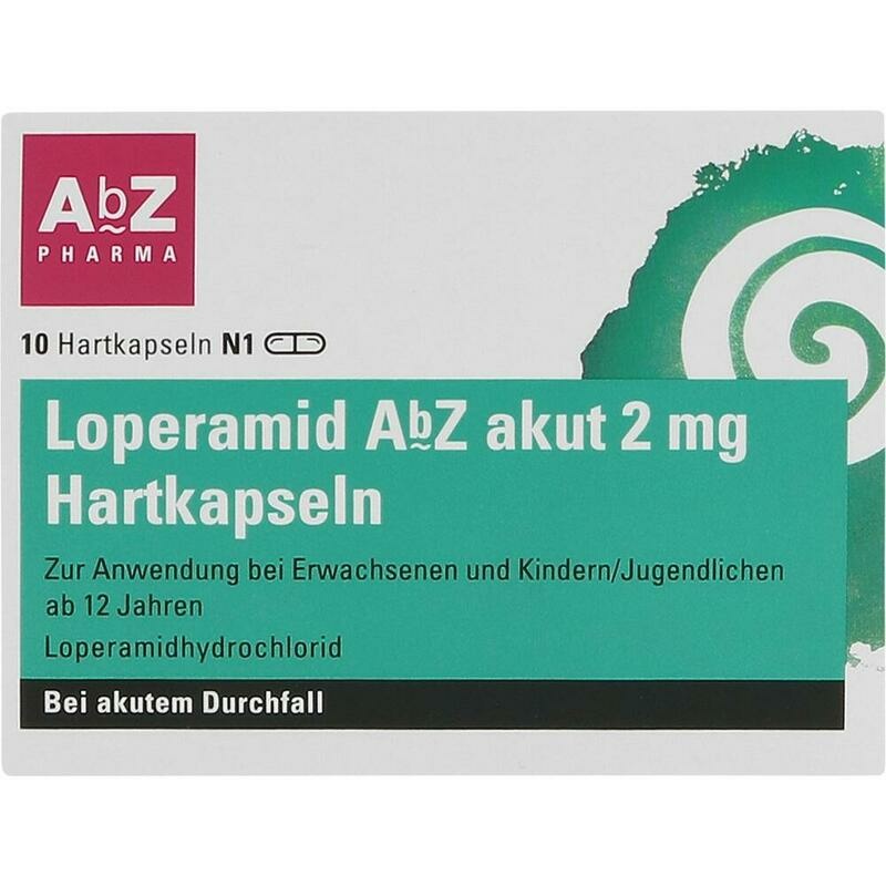 LOPERAMID AbZ akut 2 mg Hartkapseln