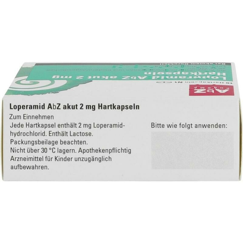 LOPERAMID AbZ akut 2 mg Hartkapseln