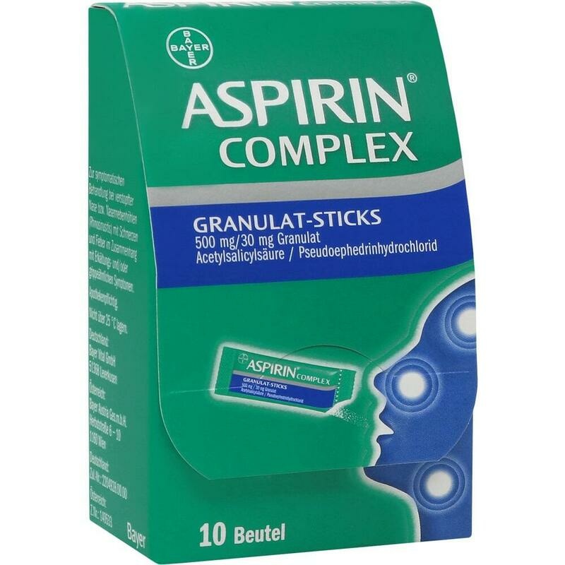 ASPIRIN Complex Granulat-Sticks 500 mg/30 mg