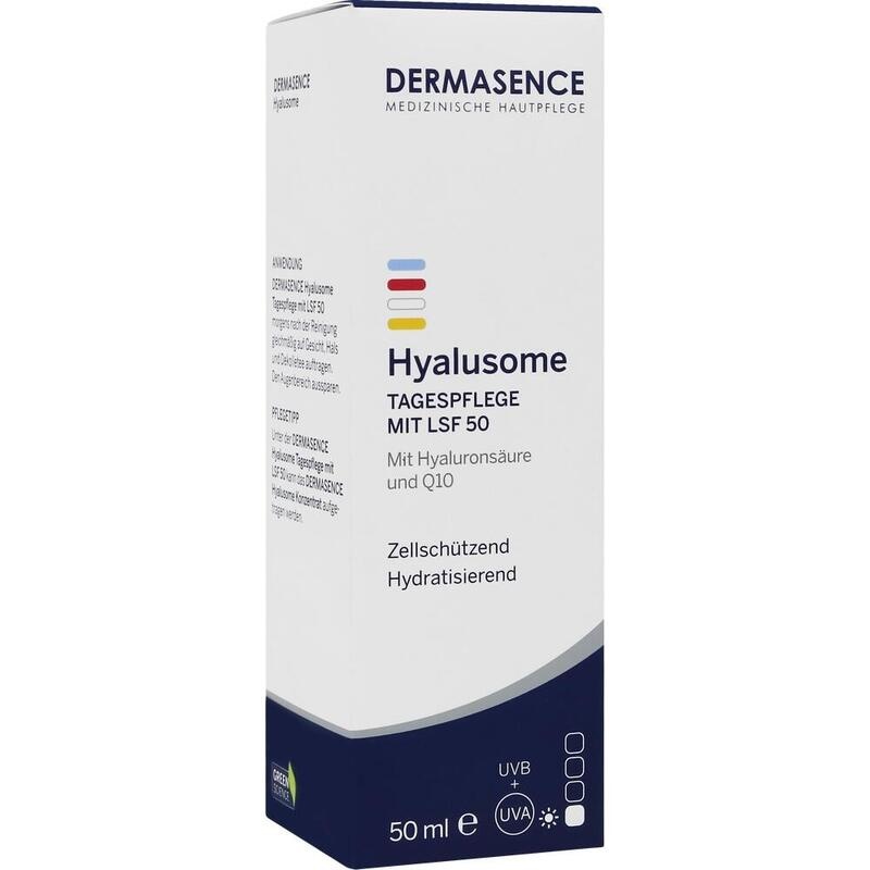 DERMASENCE Hyalusome Tagespflege mit LSF 50