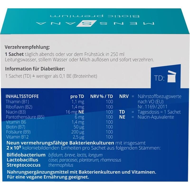 BIOTIC premium MensSana Beutel