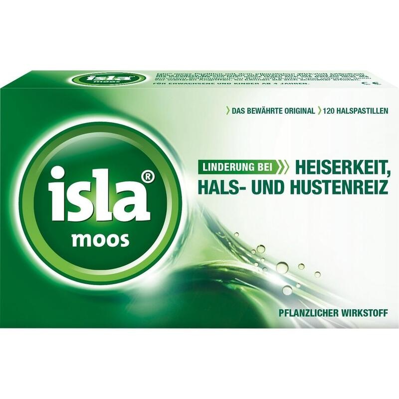 ISLA MOOS Pastillen