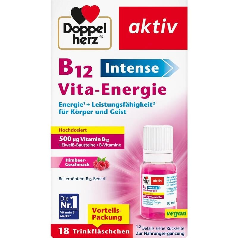 DOPPELHERZ B12 Intense Vita-Energie Trinkfl.
