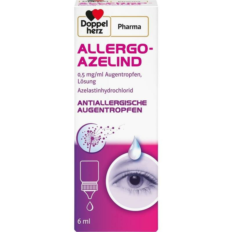 ALLERGO-AZELIND DoppelherzPha. 0,5 mg/ml Augentr.
