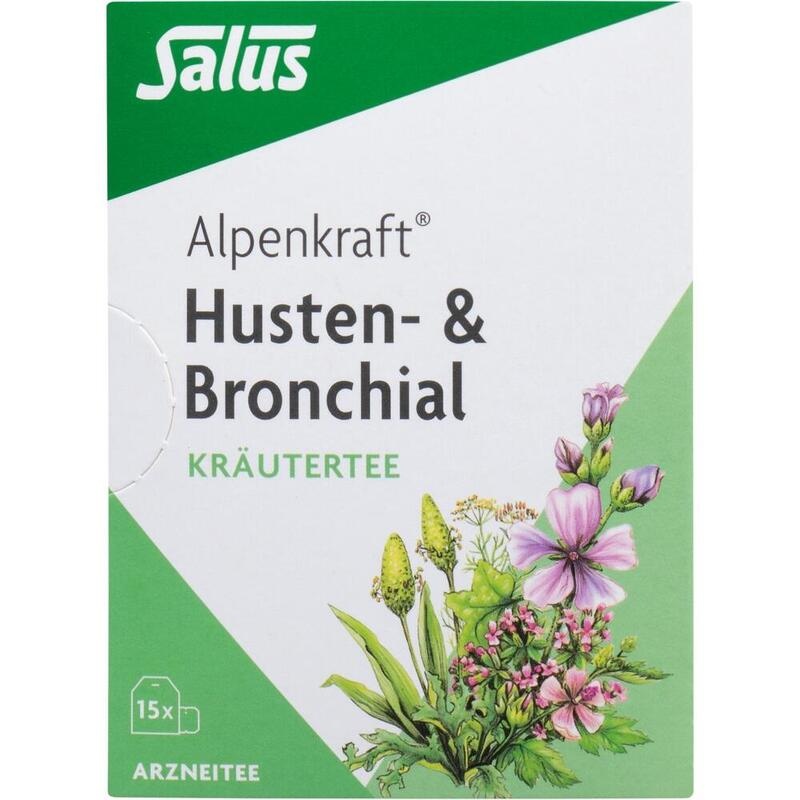 ALPENKRAFT Husten-&Bronchial Kräutertee Salus Fbtl