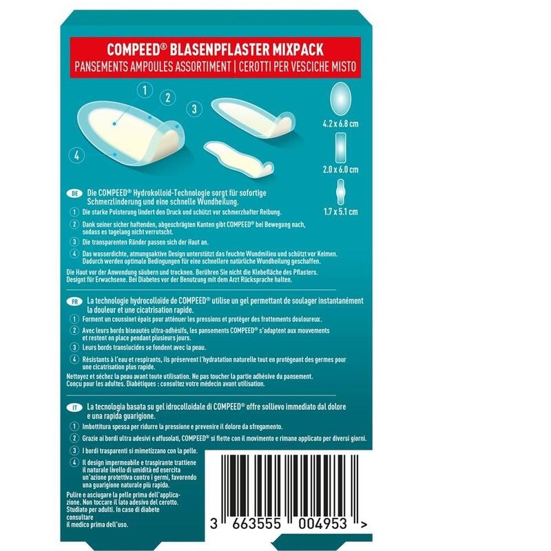 COMPEED Blasenpflaster Mixpack