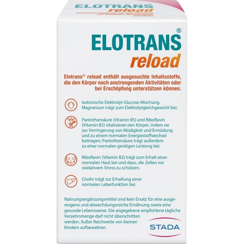 ELOTRANS reload Elektrolyt-Pulver m.Vitaminen Btl.