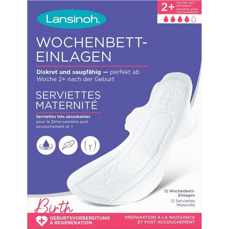 LANSINOH Wochenbett-Einlagen 2+ Wochen nach Geburt