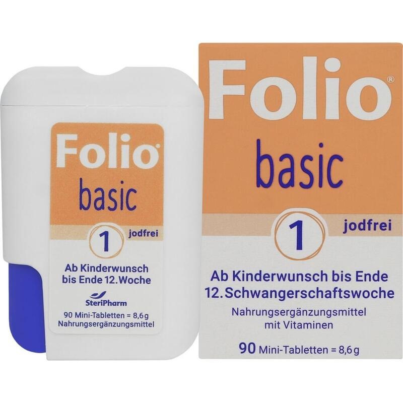 FOLIO 1 basic jodfrei Filmtabletten