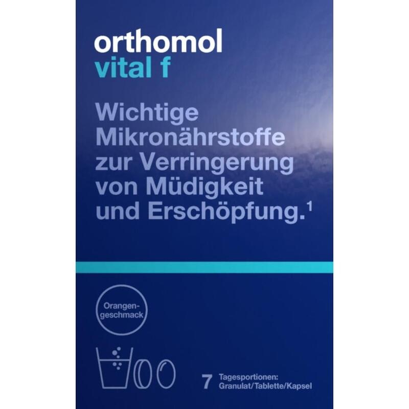 ORTHOMOL Vital F Granulat/Kap./Tabl.Kombip.7 Tage
