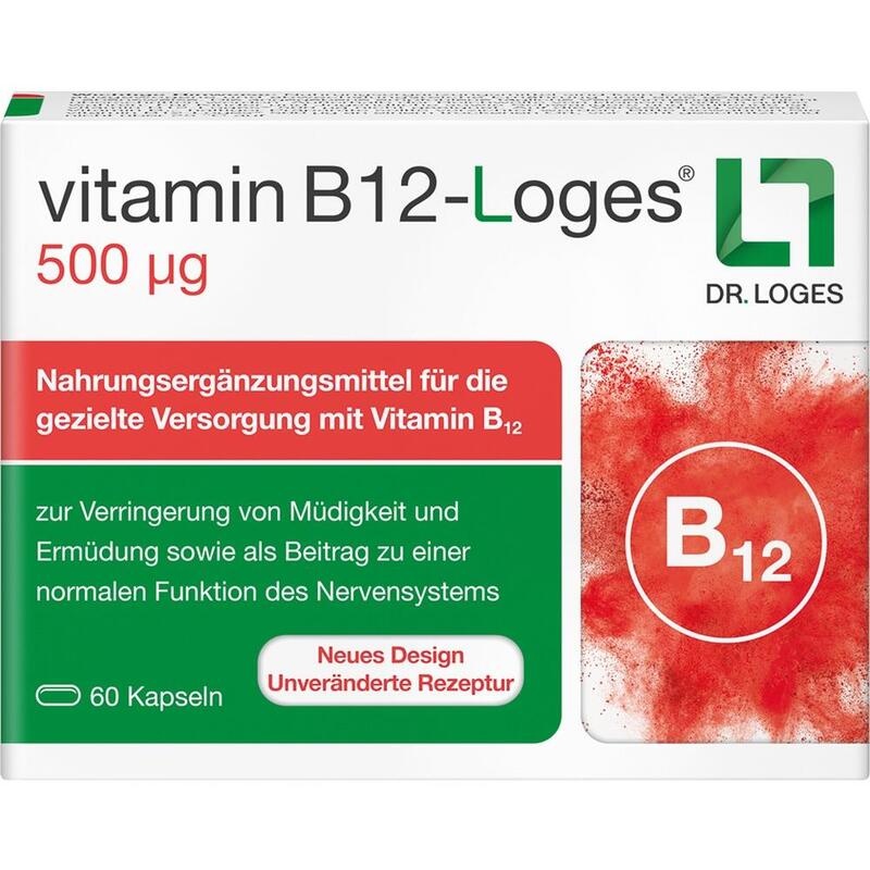 VITAMIN B12-LOGES 500 μg Kapseln