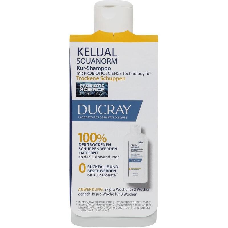 DUCRAY KELUAL SQUANORM Anti-Schuppen Shamp.trocken