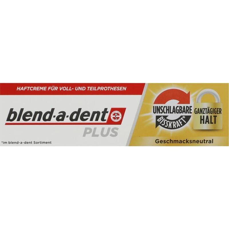 BLEND A DENT Plus Haftcreme unschlagbare Bisskraft