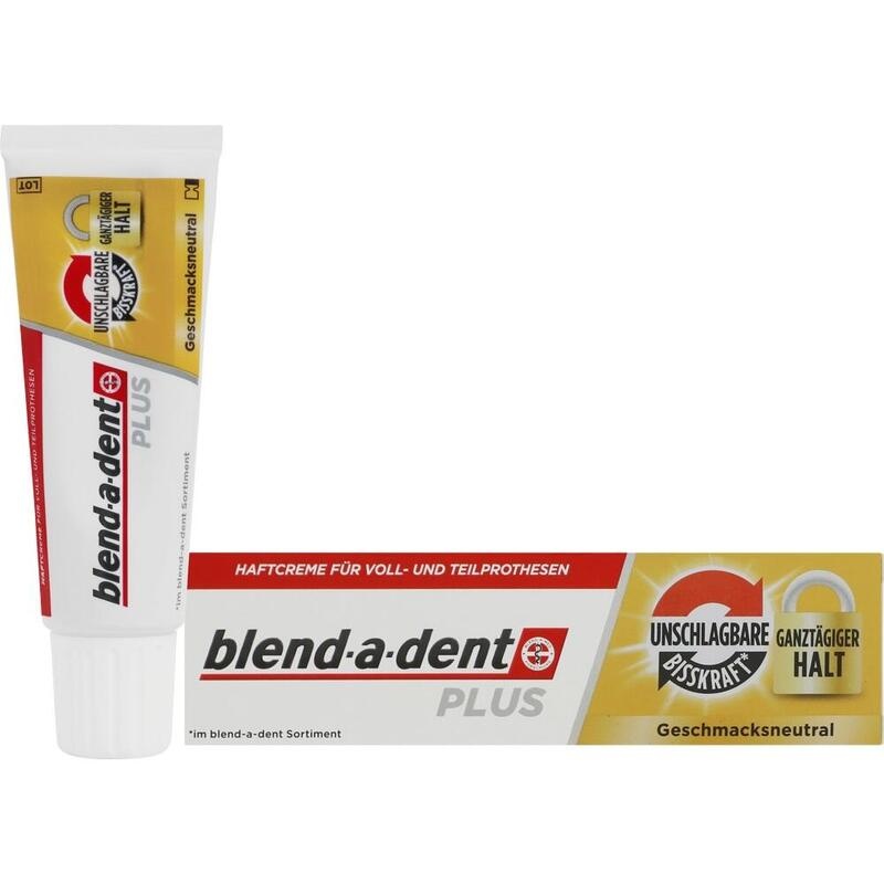 BLEND A DENT Plus Haftcreme unschlagbare Bisskraft